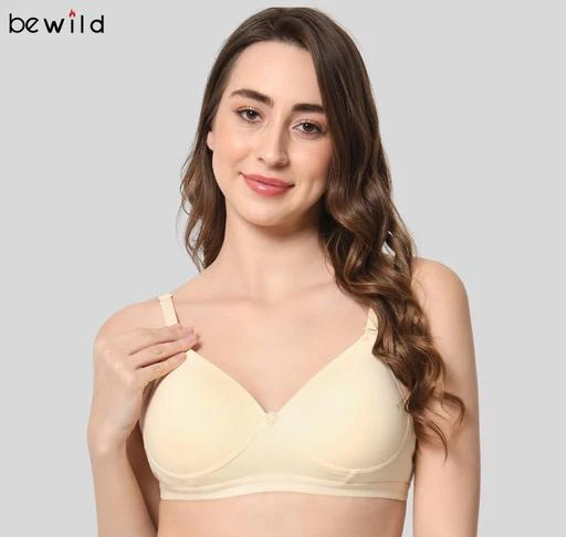  Bewild Full Coverage Padded Backless Bra With Transparent Straps  And