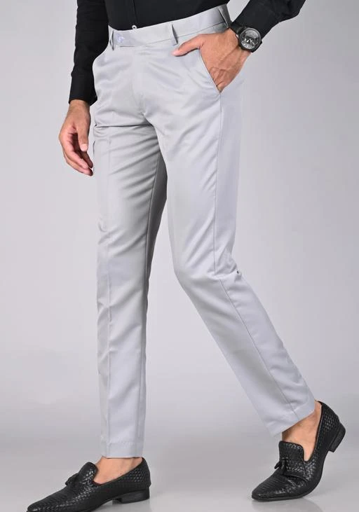 Gray color luxury formal pant for men in BD