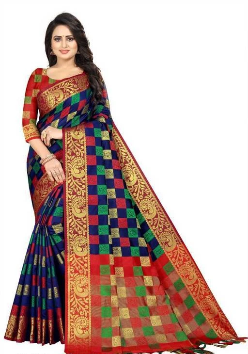 Checkout this latest Sarees
Product Name: *Aagyeyi Superior Sarees*
Saree Fabric: Banarasi Silk
Blouse: Separate Blouse Piece
Blouse Fabric: Banarasi Silk
Pattern: Zari Woven
Blouse Pattern: Jacquard
Net Quantity (N): Single
Sizes: 
Free Size (Saree Length Size: 5.3 m, Blouse Length Size: 0.9 m) 
Country of Origin: India
Easy Returns Available In Case Of Any Issue


SKU: 106 (n.blue)
Supplier Name: SARIKA CREATION

Code: 305-16422548-7821

Catalog Name: Aagam Refined Sarees
CatalogID_3274245
M03-C02-SC1004