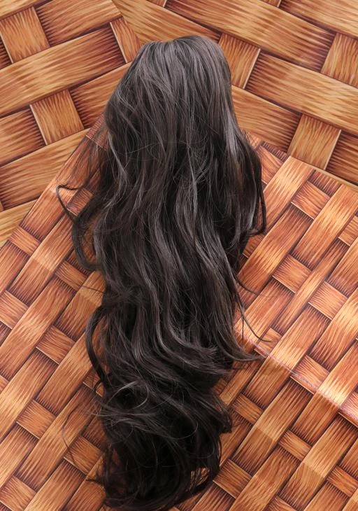  - Navmav Short Hair Wig Multi Step Cut Plastic Clutcher Curly  Ponytail
