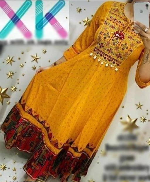 Checkout this latest Kurtis
Product Name: *Women Rayon Anarkali Embroidered Yellow Kurti*
Fabric: Rayon
Sleeve Length: Three-Quarter Sleeves
Pattern: Embroidered
Combo of: Single
Sizes:
S, L (Bust Size: 40 in, Size Length: 50 in) 
Country of Origin: India
Easy Returns Available In Case Of Any Issue


SKU: MUSD21A032
Supplier Name: KGN 121

Code: 254-16445778-7221

Catalog Name: Women Rayon Anarkali Embroidered Yellow Kurti
CatalogID_3279199
M03-C03-SC1001