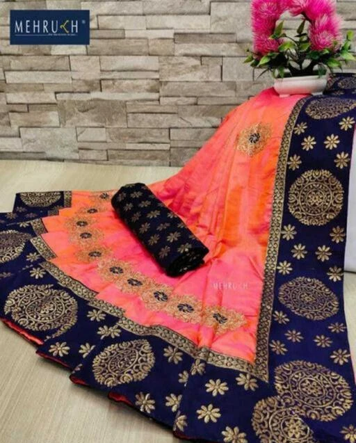 Checkout this latest Sarees
Product Name: *Sana two ton*
Saree Fabric: Sana Silk
Blouse: Separate Blouse Piece
Blouse Fabric: Jacquard
Pattern: Embroidered
Blouse Pattern: Same as Border
Multipack: Single
Sizes: 
Free Size (Saree Length Size: 5.4 m, Blouse Length Size: 0.8 m) 
Country of Origin: India
Easy Returns Available In Case Of Any Issue


SKU: FentaChakro22 
Supplier Name: M.H ENTERPRISE

Code: 564-16492369-0531

Catalog Name: Charvi Petite Sarees
CatalogID_3290058
M03-C02-SC1004