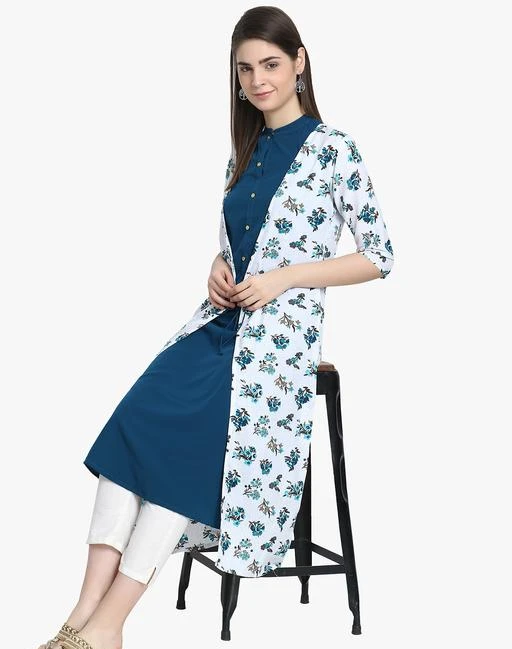 Checkout this latest Kurtis
Product Name: *THE DRESSERY Women's Crepe Printed A-line Kurti*
Fabric: Crepe
Pattern: Solid
Combo of: Single
Sizes:
S (Bust Size: 36 in, Size Length: 46 in) 
Country of Origin: India
Easy Returns Available In Case Of Any Issue


SKU: ALC8100TEALX
Supplier Name: THE DRESSERY

Code: 205-16493082-5331

Catalog Name: Women Crepe Jacket Kurta Solid Yellow Kurti
CatalogID_3290259
M03-C03-SC1001