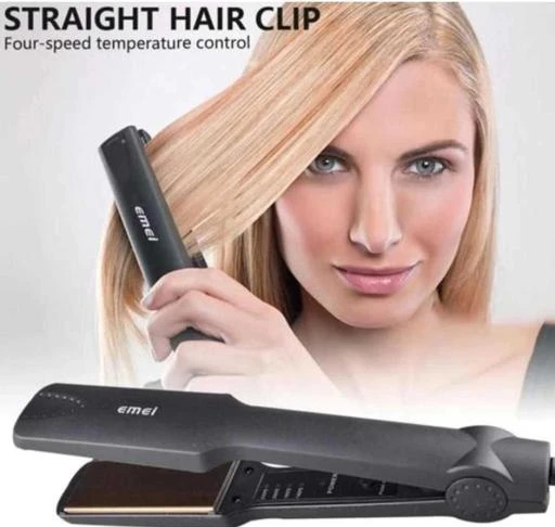  - Hair Straightener Km329 Women And Girls Trendy Hair Styling