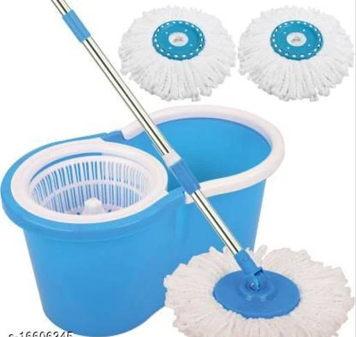 Checkout this latest Mops & Accessories
Product Name: *Classy Mops & Accessories*
Material: Plastic
Type: Mop Set
Add Ons: Bucket
Product Breadth: 47.5 Cm
Product Height: 23.5 Cm
Product Length: 23.5 Cm
VE-225 Mop Floor Cleaner with Bucket Set Offer with for Best 360 Degree Easy Magic Cleaning, with 2 Microfiber(BLUE)
Country of Origin: India
Easy Returns Available In Case Of Any Issue


SKU: VE-225 Mop Floor Cleaner with Bucket Set Offer with for Best 360 Degree Easy Magic Cleaning, with 2 
Supplier Name: VRINDAVAN ENTERPRISES

Code: 948-16606345-7422

Catalog Name: Classy Mops & Accessories
CatalogID_3318348
M08-C26-SC1942