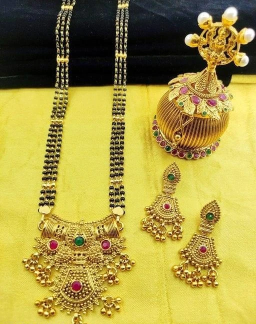 Checkout this latest Jewellery Set
Product Name: *Diva Fancy Jewellery Sets*
Base Metal: Alloy
Plating: Gold Plated
Stone Type: Artificial Stones & Beads
Sizing: Adjustable
Net Quantity (N): 1
Easy Returns Available In Case Of Any Issue


SKU: AB-3701C@
Supplier Name: HARIKRUSHNA ENTERPRISE

Code: 422-16644362-765

Catalog Name: Twinkling Colorful Jewellery Sets
CatalogID_3326482
M05-C11-SC1093