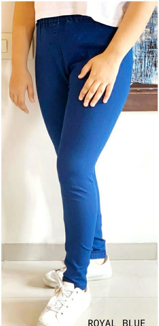 Checkout this latest Jeggings
Product Name: *Ravishing Trendy Women Jeggings*
Fabric: Denim
Pattern: Solid
Net Quantity (N): 1
Sizes: 
30 (Waist Size: 30 in, Length Size: 42 in) 
32 (Waist Size: 32 in, Length Size: 42 in) 
34 (Waist Size: 34 in, Length Size: 42 in) 
36 (Waist Size: 36 in, Length Size: 42 in) 
38 (Waist Size: 38 in, Length Size: 42 in) 
40 (Waist Size: 40 in, Length Size: 42 in) 
Country of Origin: India
Easy Returns Available In Case Of Any Issue


SKU: ELASTIC JEGGING_ROYALBLUE
Supplier Name: ANGEL FAB SHOPPING

Code: 794-16705850-7401

Catalog Name: Ravishing Fabulous Women Jeggings
CatalogID_3339255
M04-C08-SC1033