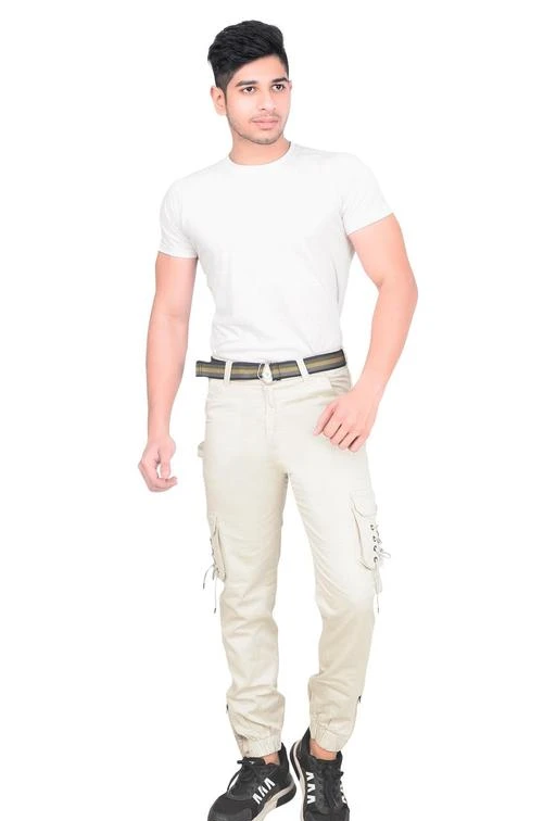 Buy Men Cream Slim Fit Solid Casual Trousers Online  715068  Allen Solly