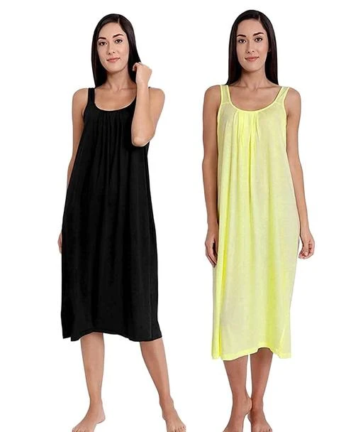 Buy TWGE - Cotton Full Length Camisole for Women - Long Inner wear