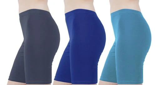  Buy That Trendz Cotton Lycra Tight Fit Stretchable Cycling Shorts