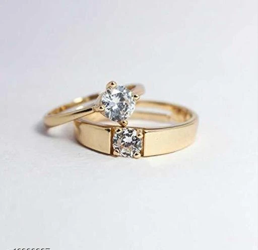 Checkout this latest Rings
Product Name: *Adjustable Couple Rings Valentine Gifts Couple Rings for Girls and Boys Valentine Day Propose Your Girlfriend *
Base Metal: Brass
Plating: Rose Gold Plated
Stone Type: Crystals
Type: Finger Ring
Net Quantity (N): 2
Sizes:13, 14, 15, 16, 17, 18, 19, 20, 21, 22, 23, 24, 25, Free Size
Country of Origin: India
Easy Returns Available In Case Of Any Issue


SKU: EC_rose gold couple ring
Supplier Name: A S ENTERPRISES

Code: 432-16988327-498

Catalog Name: Twinkling Bejeweled Rings
CatalogID_3406606
M05-C11-SC1096
