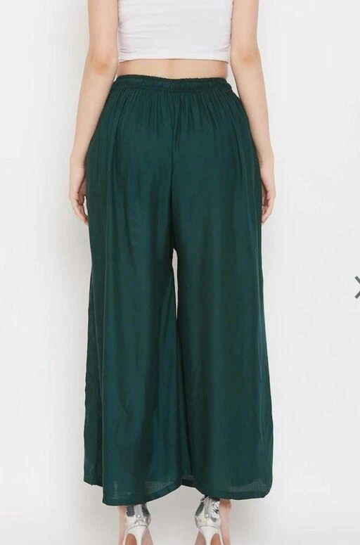 Plus size Heavy size palazzo women trousers