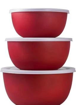 Microwave Safe Bowl Set with Lid, Bowls Set, Microwave Bartan