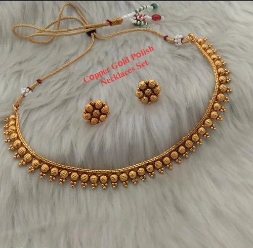 Checkout this latest Jewellery Set
Product Name: *Princess Chunky Jewellery Sets*
Base Metal: Copper
Plating: Gold Plated
Type: Necklace and Earrings
Net Quantity (N): 1
Country of Origin: India
Easy Returns Available In Case Of Any Issue


SKU: saj/19
Supplier Name: Savita Art Jewellery

Code: 452-17254639-087

Catalog Name: Feminine Chunky Jewellery Sets
CatalogID_3470143
M05-C11-SC1093