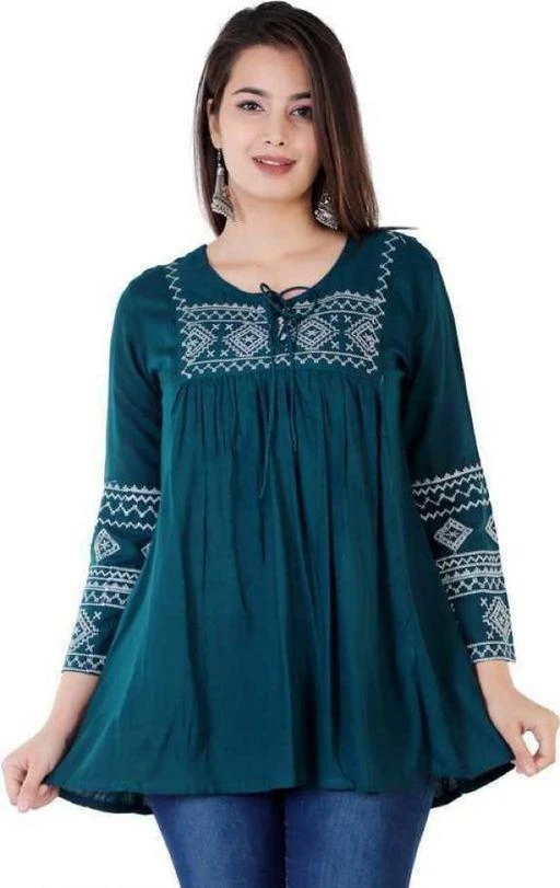 Checkout this latest Tops & Tunics
Product Name: *RamaEmrodairyTop*
Fabric: Net
Sleeve Length: Short Sleeves
Pattern: Embroidered
Net Quantity (N): 1
Sizes:
XS, S, M (Bust Size: 38 in, Length Size: 29 in) 
L (Bust Size: 40 in, Length Size: 29 in) 
XL (Bust Size: 42 in, Length Size: 29 in) 
XXL (Bust Size: 44 in, Length Size: 29 in) 
XXXL
Country of Origin: India
Easy Returns Available In Case Of Any Issue


SKU: RamaEmrodairyTop1
Supplier Name: Kashvi_k

Code: 033-17260270-288

Catalog Name: Trendy Modern Women Tops & Tunics
CatalogID_3471417
M04-C07-SC1020