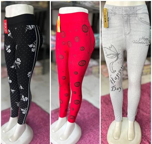 Checkout this latest Leggings
Product Name: *Stylish Women Fancy Legging*
Fabric: Polycotton
Pattern: Printed
Net Quantity (N): 3
Sizes: 
28, 30, 32 (Waist Size: 32 in, Length Size: 38 in, Hip Size: 34 in) 
34
Country of Origin: India
Easy Returns Available In Case Of Any Issue


SKU: Yashasvi-6629
Supplier Name: NAVYA TRADERS

Code: 115-17383379-0051

Catalog Name: Casual Trendy Women Leggings
CatalogID_3499929
M04-C08-SC1035
