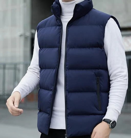 fcity.in - Sleeveless Jacket For Men Or Boy / Classic Modern Men Jackets