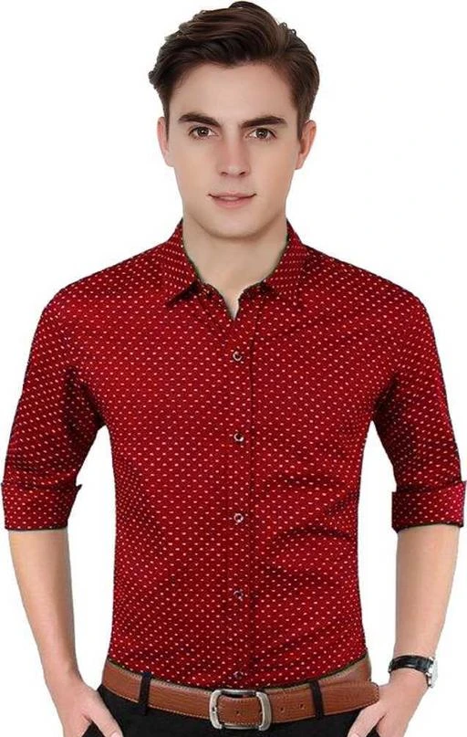 Checkout this latest Shirts
Product Name: *Comfy Graceful Men Shirts*
Fabric: Cotton Blend
Sleeve Length: Long Sleeves
Pattern: Printed
Net Quantity (N): 1
Sizes:
M (Chest Size: 40 in, Length Size: 29 in) 
L (Chest Size: 42 in, Length Size: 30 in) 
XL (Chest Size: 44 in, Length Size: 30.5 in) 
Country of Origin: India
Easy Returns Available In Case Of Any Issue


SKU: Mehron;Dots
Supplier Name: Spain Style

Code: 423-17439234-9941

Catalog Name: Pretty Fashionista Men Shirts
CatalogID_3513632
M06-C14-SC1206
.