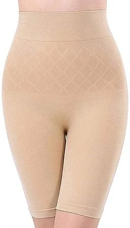Seamless Tummy Control Shapewear: Women's High Waist Body Shaper Panty with  Butt Lifter and Thigh Slimmer Briefs Underwear