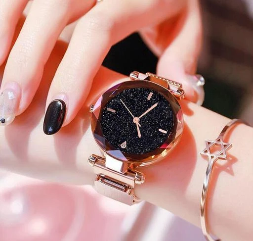 Rose gold best sale magnetic watch