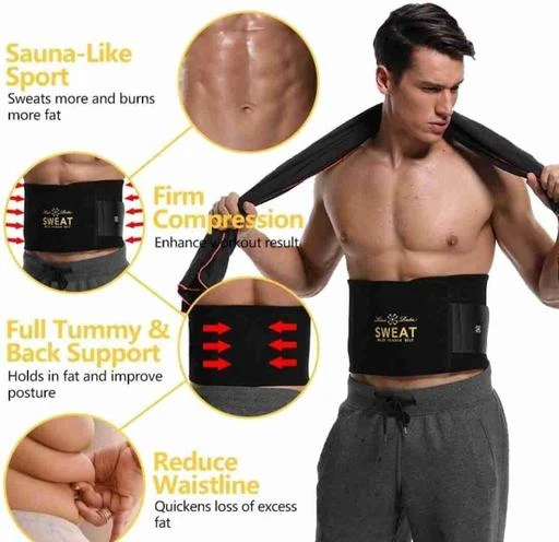 Sweatbelt.,weight loss belt, pet kam karne wali belt, fat loss