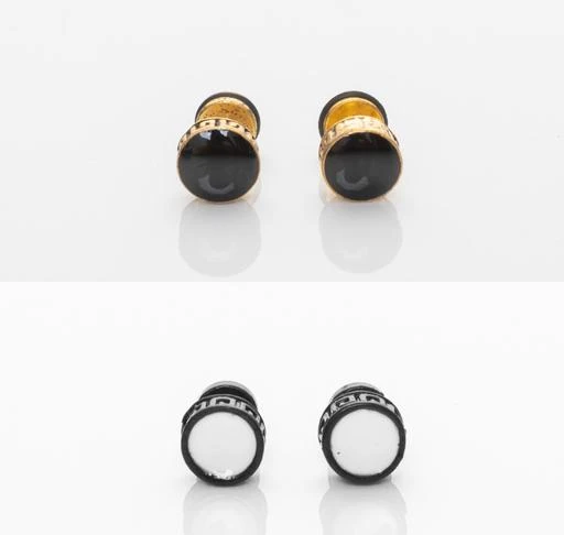 Buy Men Style Punk Ball Circle Ring Piercing Earrings Christmas Gift Black  Stainless Steel Hoop Earring Online  Get 71 Off