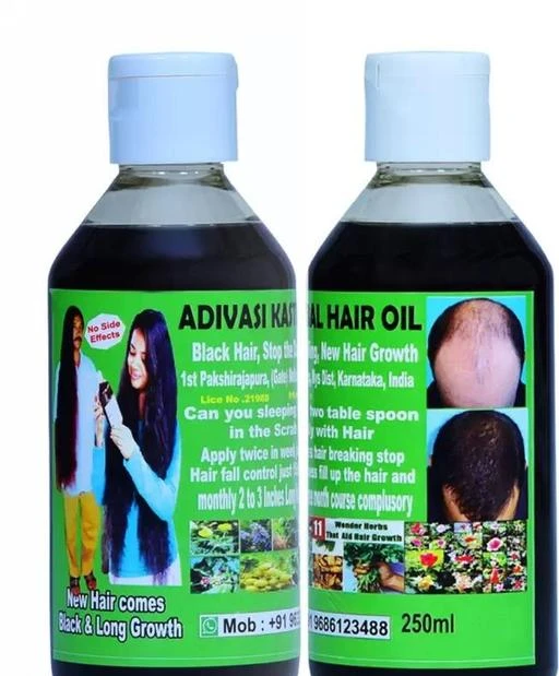  - Adivashi Hair Oil 500ml Green / Advanced Nourshing Herbal Oil