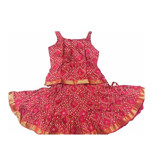 Checkout this latest Lehanga Cholis
Product Name: *Pretty Funky Kids Girls Lehanga Cholis*
Top Fabric: Cotton
Lehenga Fabric: Cotton
Sleeve Length: Sleeveless
Top Pattern: Printed
Lehenga Pattern: Ethnic Motif
Stitch Type: Stitched
Multipack: 1
Sizes: 
6-12 Months, 1-2 Years, 2-3 Years, 3-4 Years, 4-5 Years (Lehenga Waist Size: 24 in, Lehenga Length Size: 24 in) 
Country of Origin: India
Easy Returns Available In Case Of Any Issue


SKU: TOPP5
Supplier Name: KIDSVILLA

Code: 853-17613375-7911

Catalog Name: Pretty Funky Kids Girls Lehanga Cholis
CatalogID_3556484
M10-C32-SC1137