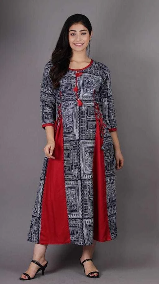Checkout this latest Kurtis
Product Name: *WOMEN PRINTED KURTIES*
Fabric: Rayon
Sleeve Length: Three-Quarter Sleeves
Pattern: Printed
Combo of: Single
Sizes:
M (Bust Size: 38 in, Size Length: 50 in) 
L (Bust Size: 40 in, Size Length: 50 in) 
XL (Bust Size: 42 in, Size Length: 50 in) 
XXL (Bust Size: 44 in, Size Length: 50 in) 
Country of Origin: India
Easy Returns Available In Case Of Any Issue


SKU: AAAMMM001_1_M001
Supplier Name: shri shyam kripa collection

Code: 433-17636730-8901

Catalog Name: Trendy Refined Kurtis
CatalogID_3562125
M03-C03-SC1001