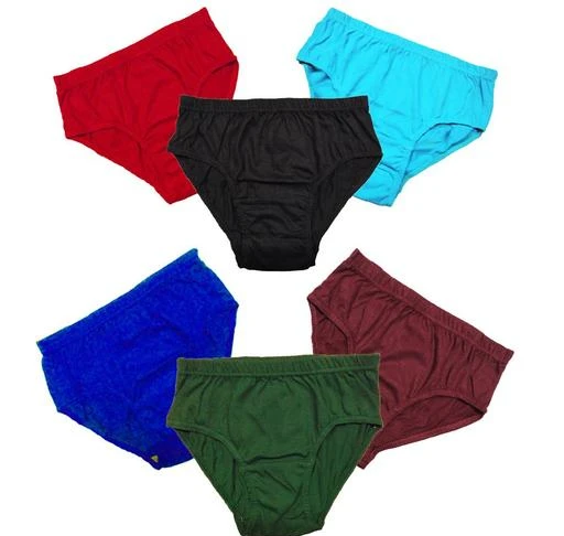  Kids Panties Pack Of 6 Cotton Panty / Pretty Innerwear
