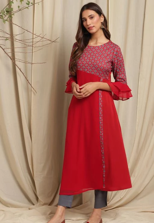 Checkout this latest Kurtis
Product Name: *Women's Maroon Poly Crepe Kurta*
Fabric: Poly Crepe
Sleeve Length: Three-Quarter Sleeves
Pattern: Printed
Combo of: Single
Sizes:
XS (Bust Size: 34 in, Size Length: 48 in) 
S (Bust Size: 36 in, Size Length: 48 in) 
M (Bust Size: 38 in, Size Length: 48 in) 
L (Bust Size: 40 in, Size Length: 48 in) 
XL (Bust Size: 42 in, Size Length: 48 in) 
XXL (Bust Size: 44 in, Size Length: 48 in) 
XXXL (Bust Size: 46 in, Size Length: 48 in) 
Country of Origin: India
Easy Returns Available In Case Of Any Issue


SKU: JNE3607-KR
Supplier Name: THREAD BUCKET STUDIO LLP

Code: 735-17705032-9961

Catalog Name: Women's Poly Crepe Shrug Kurti Stripe Kurti
CatalogID_3578278
M03-C03-SC1001