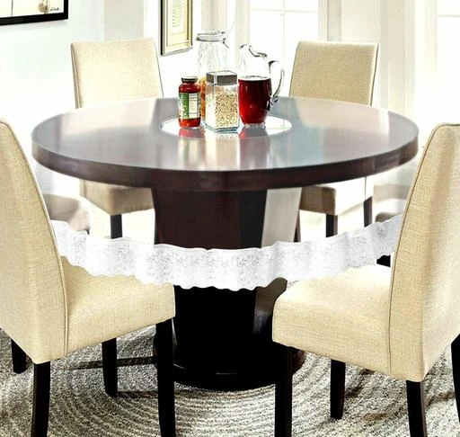 Checkout this latest Table Cover
Product Name: *PVC Transparent 4 Seater Round Dining Table Cover With Silver Lace ( Size-60 inch Round)*
Material: PVC
Net Quantity (N): Pack of 1
Pattern: Solid
Breadth: 60 Inch
Height: 60 Inch
Easy Returns Available In Case Of Any Issue


SKU: TLTC13201
Supplier Name: Tanlooms

Code: 442-17713720-087

Catalog Name: Attractive Table Cover
CatalogID_3580398
M08-C23-SC1637
