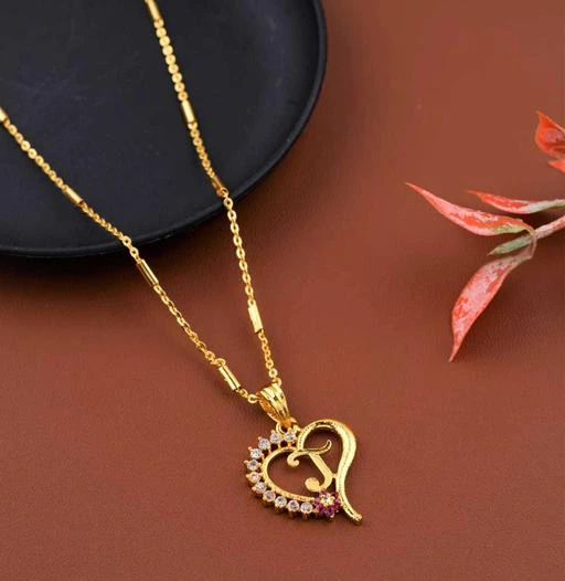 Buy Checkout This Latest Pendants Lockets Product Name J Letter Locket Pendants And Lockets Chain Alphabet Name Namewala Mangalsutra Type American Diamond For Rs299 Cod And Easy Return Available