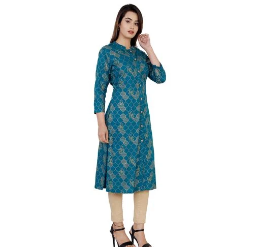 Checkout this latest Kurtis
Product Name: *Abhisarika Ensemble Kurtis*
Fabric: Rayon
Sleeve Length: Three-Quarter Sleeves
Pattern: Printed
Combo of: Single
Sizes:
XS (Bust Size: 34 in, Size Length: 43 in) 
S (Bust Size: 36 in, Size Length: 43 in) 
M (Bust Size: 38 in, Size Length: 43 in) 
L (Bust Size: 40 in, Size Length: 43 in) 
XL (Bust Size: 42 in, Size Length: 43 in) 
XXL (Bust Size: 44 in, Size Length: 43 in) 
XXXL (Bust Size: 46 in, Size Length: 43 in) 
4XL (Bust Size: 48 in, Size Length: 43 in) 
Country of Origin: India
Easy Returns Available In Case Of Any Issue


Catalog Rating: ★4.1 (69)

Catalog Name: Aagam Fashionable Kurtis
CatalogID_3590486
C74-SC1001
Code: 553-17762399-8901