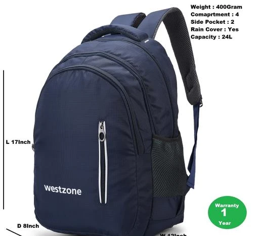 Checkout this latest Bags & Backpacks
Product Name: *Comforstic Modern Men Bags & Backpacks*
Material: Polyester
No. of Compartments: 4
Laptop Capacity: No laptop compartment
Pattern: Solid
Multipack: 1
Sizes:
Free Size (Length Size: 17 in, Width Size: 12 in, Height Size: 8 in) 
Country of Origin: India
Easy Returns Available In Case Of Any Issue


Catalog Rating: ★3.8 (109)

Catalog Name: Elegant Modern Men Bags & Backpacks
CatalogID_3592150
C65-SC1234
Code: 915-17769774-3681