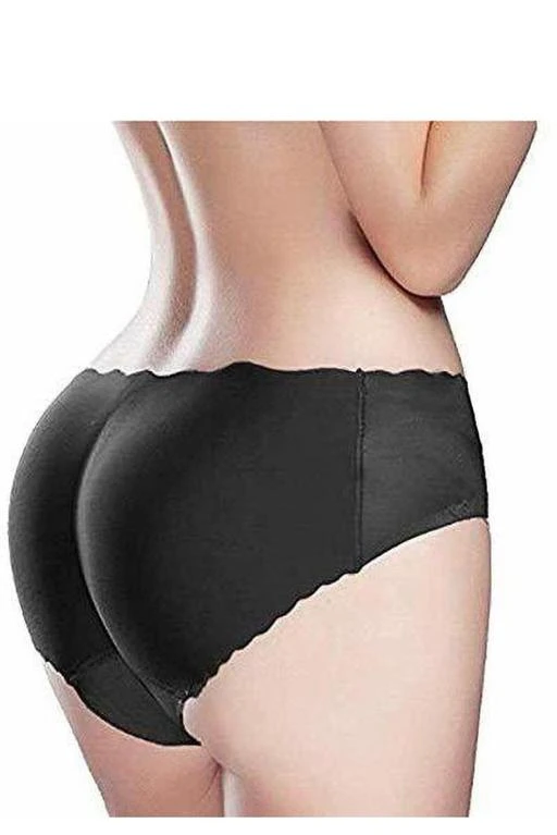 Padded Seamless Bottom Butt Hip Enhancing Briefs, Butt Lifter Low
