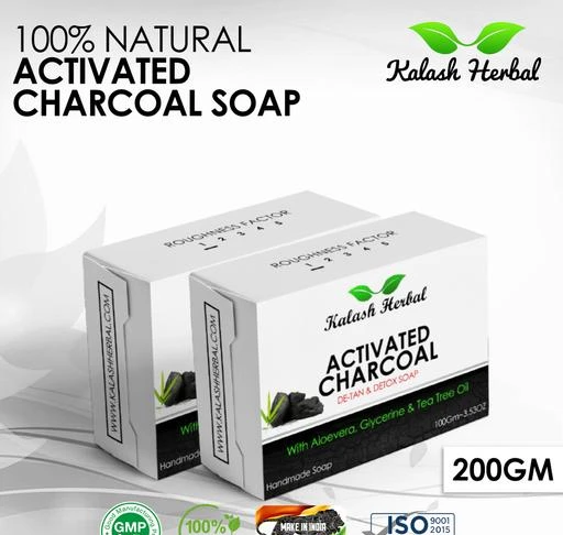  Activated Charcoal Herbal Soap / Kalash Herbal Premium