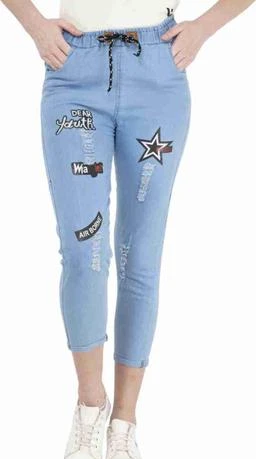  Multicolor Denim Jeans Jeggings Pack Of 1 / Pretty