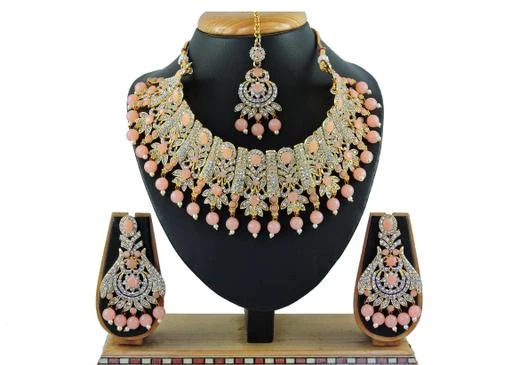 Checkout this latest Jewellery Set
Product Name: *Allure Elegant Jewellery Sets*
Base Metal: Alloy
Plating: Gold Plated
Stone Type: Artificial Stones
Sizing: Adjustable
Multipack: 1
Country of Origin: India
Easy Returns Available In Case Of Any Issue


Catalog Rating: ★4.3 (88)

Catalog Name: cz long harams Diva Chic Jewellery Sets
CatalogID_3356201
C77-SC1093
Code: 026-17901661-1071
