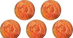  Devam Traders Copper Coin For Puja Pack Of 5 Puja Articles /