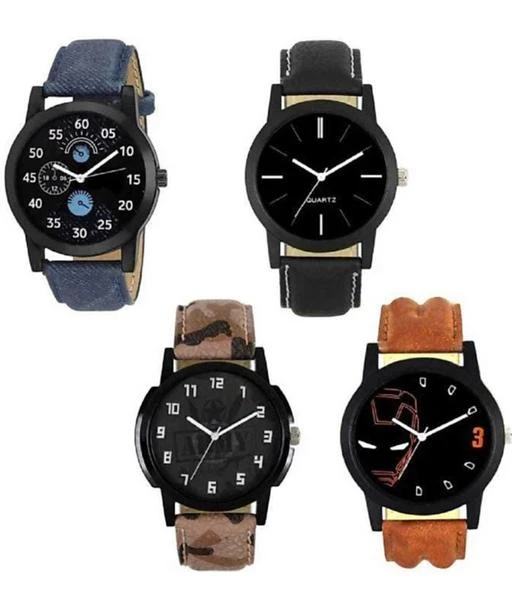 Checkout this latest Analog Watches
Product Name: *Classy Leather Men's Watches*
Material: Leather 
Size: Free Size
Dial Shape: Round 
Type: Analog
Description: It Has 4 Pieces Of Men's Watches
Country of Origin: India
Easy Returns Available In Case Of Any Issue


Catalog Rating: ★3.8 (468)

Catalog Name: Free Mask Elite Classy Leather Mens Watches Combo Vol 11
CatalogID_235139
C65-SC1232
Code: 853-1790618-828