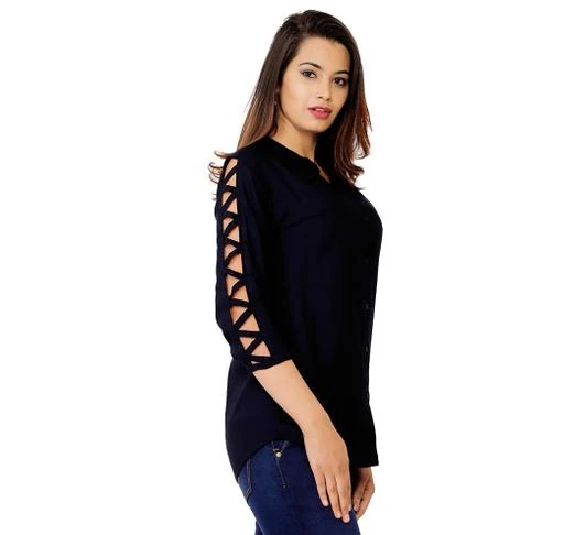 Checkout this latest Shirts
Product Name: *Trendy Ravishing Women Shirts*
Fabric: Rayon
Sleeve Length: Three-Quarter Sleeves
Pattern: Embellished
Multipack: 1
Sizes:
S (Bust Size: 36 in, Length Size: 27 in) 
M (Bust Size: 38 in, Length Size: 27 in) 
L (Bust Size: 40 in, Length Size: 27 in) 
XL (Bust Size: 42 in, Length Size: 27 in) 
XXL (Bust Size: 42 in, Length Size: 27 in) 
Country of Origin: India
Easy Returns Available In Case Of Any Issue


Catalog Rating: ★4 (179)

Catalog Name: Urbane Ravishing Women Shirts
CatalogID_3626068
C79-SC1022
Code: 392-17912293-855