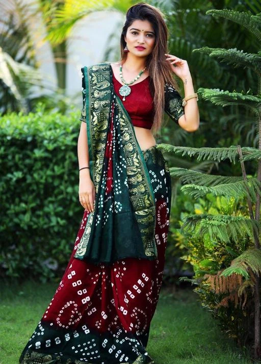 Checkout this latest Sarees
Product Name: *bandhani*
Saree Fabric: Art Silk
Blouse: Running Blouse
Blouse Fabric: Art Silk
Blouse Pattern: Solid
Multipack: Single
Sizes: 
Free Size (Saree Length Size: 5.5 m, Blouse Length Size: 0.8 m) 
Country of Origin: India
Easy Returns Available In Case Of Any Issue


SKU: bandhni green
Supplier Name: Earth_ent

Code: 107-17913502-3012

Catalog Name: Adrika Sensational Sarees
CatalogID_3626397
M03-C02-SC1004
