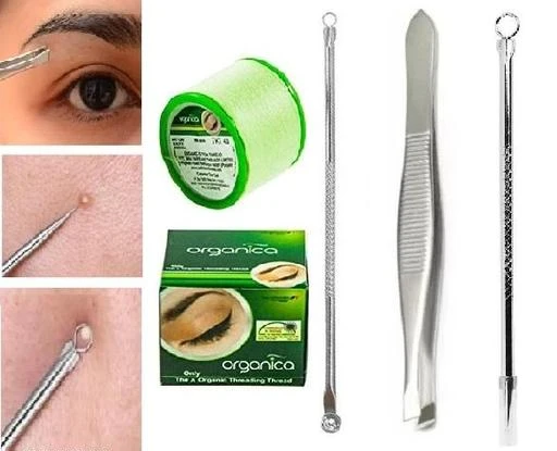  Ree Creations Combo Pack Of Eyebrow Thread 1 Pcs Black Head  Removal