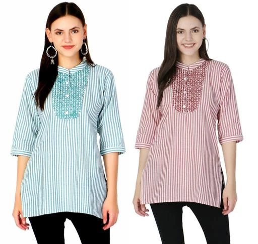 Siya Adorable Fancy Crepe Womens Kurtis Combo Free Delivery And Cod  Available