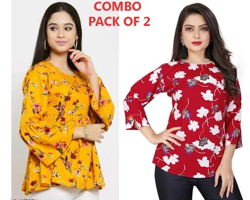 Checkout this latest Tops & Tunics
Product Name: *Comfy Graceful Women Tops & Tunics*
Fabric: Poly Crepe
Net Quantity (N): 2
Sizes:
S (Bust Size: 36 in, Length Size: 26 in) 
M (Bust Size: 38 in, Length Size: 26 in) 
L (Bust Size: 40 in, Length Size: 26 in) 
XL (Bust Size: 42 in, Length Size: 26 in) 
Country of Origin: India
Easy Returns Available In Case Of Any Issue


SKU: DC_506_622
Supplier Name: HITESH BECHARBHAI NAVADIYA

Code: 373-18107874-579

Catalog Name: Comfy Graceful Women Tops & Tunics
CatalogID_3673607
M04-C07-SC1020