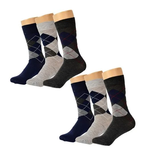 Checkout this latest Socks
Product Name: *Elegant Men's Cotton Socks (Pack of 6)*
Fabric: Cotton
Type: Regular
Pattern: Argyle
Multipack: 6
Sizes: Free Size
Easy Returns Available In Case Of Any Issue


Catalog Rating: ★3.9 (67)

Catalog Name: Balenzia Elegant Mens Cotton Socks Combos Vol 4
CatalogID_238332
C65-SC1240
Code: 132-1812620-825