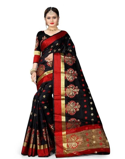 Checkout this latest Sarees
Product Name: *Stylish Art Silk Women's Saree*
Saree Fabric: Cotton Silk
Blouse: Running Blouse
Blouse Fabric: Jute Silk
Net Quantity (N): Single
Sizes: 
Free Size
Easy Returns Available In Case Of Any Issue


SKU: sku1
Supplier Name: GANGA SHREE

Code: 594-1822320-9321

Catalog Name: Charvi Stylish Art Silk Women's Sarees Vol 11
CatalogID_239637
M03-C02-SC1004
