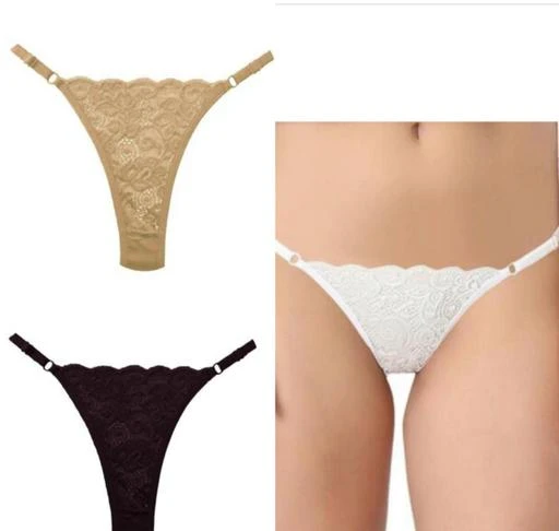  Women Sexy Underwear Panties Lace Thong Cute