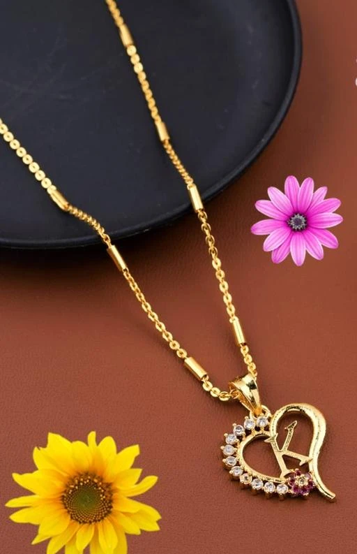 Buy Checkout This Latest Mangalsutras Product Name K Letter Locket Pendants And Lockets Chain Alphabet Name Namewala Mangalsutra Type American Diamond For Rs251 Cod And Easy Return Available